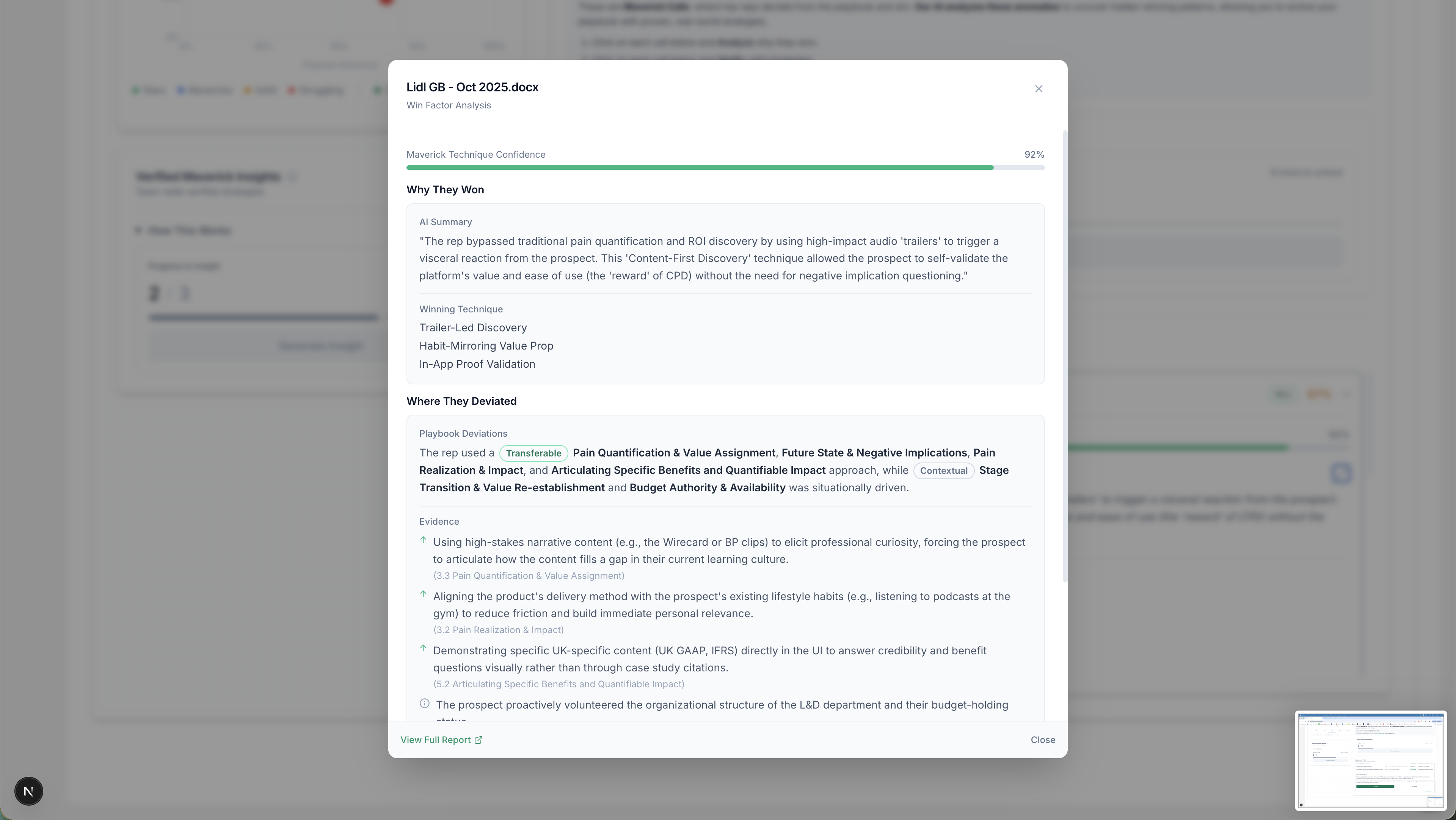 maverick detection analysis
